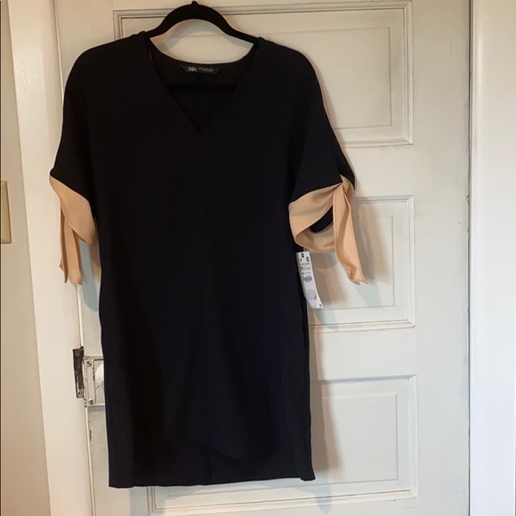 Navy Zara Dress (never worn!) - Picture 1 of 3